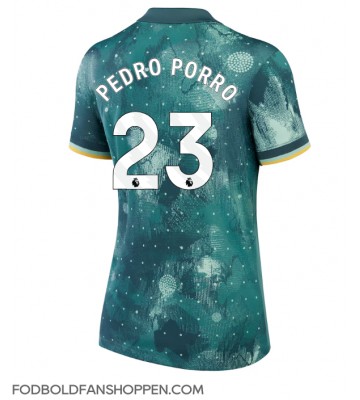 Tottenham Hotspur Pedro Porro #23 Tredjetrøje Dame 2024-25 Kortærmet